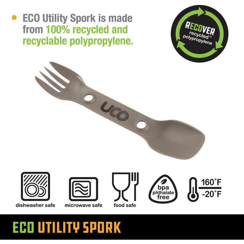 Eco Utility Spork Chili/Slate - UCO00418