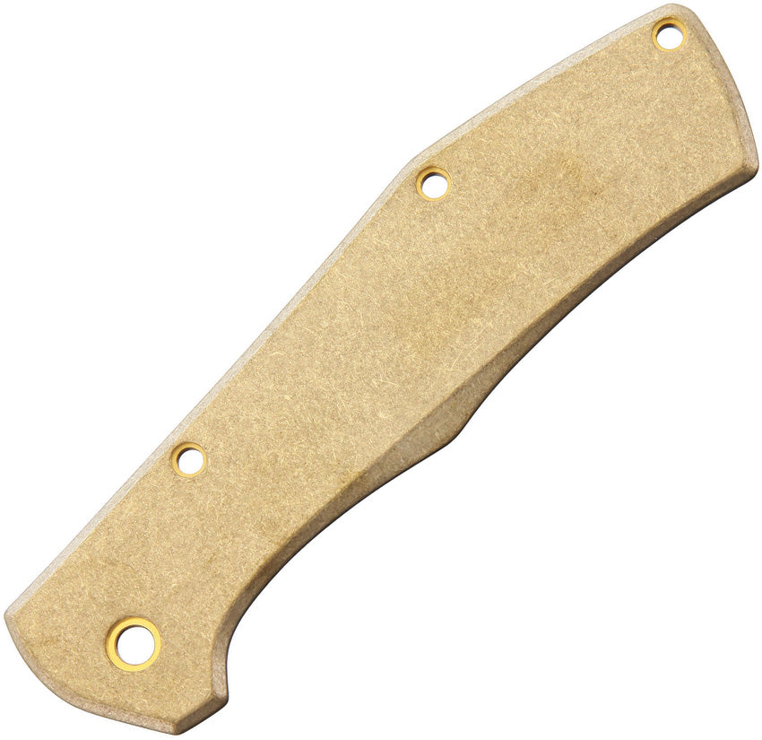 Flatiron Handle Scale Brass - FLY613