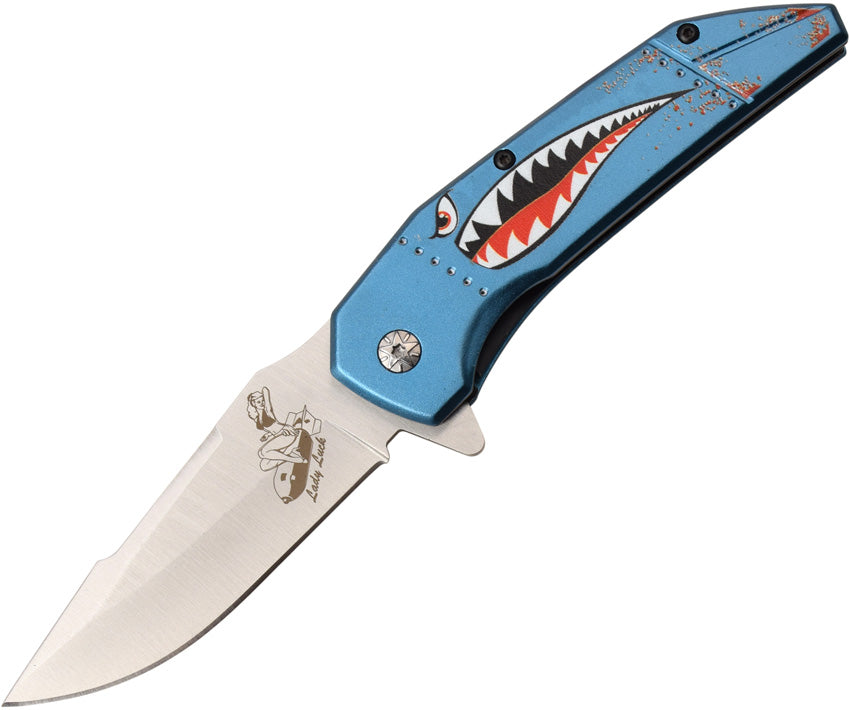 Lady Luck Linerlock A/O Blue - MTA1129BL