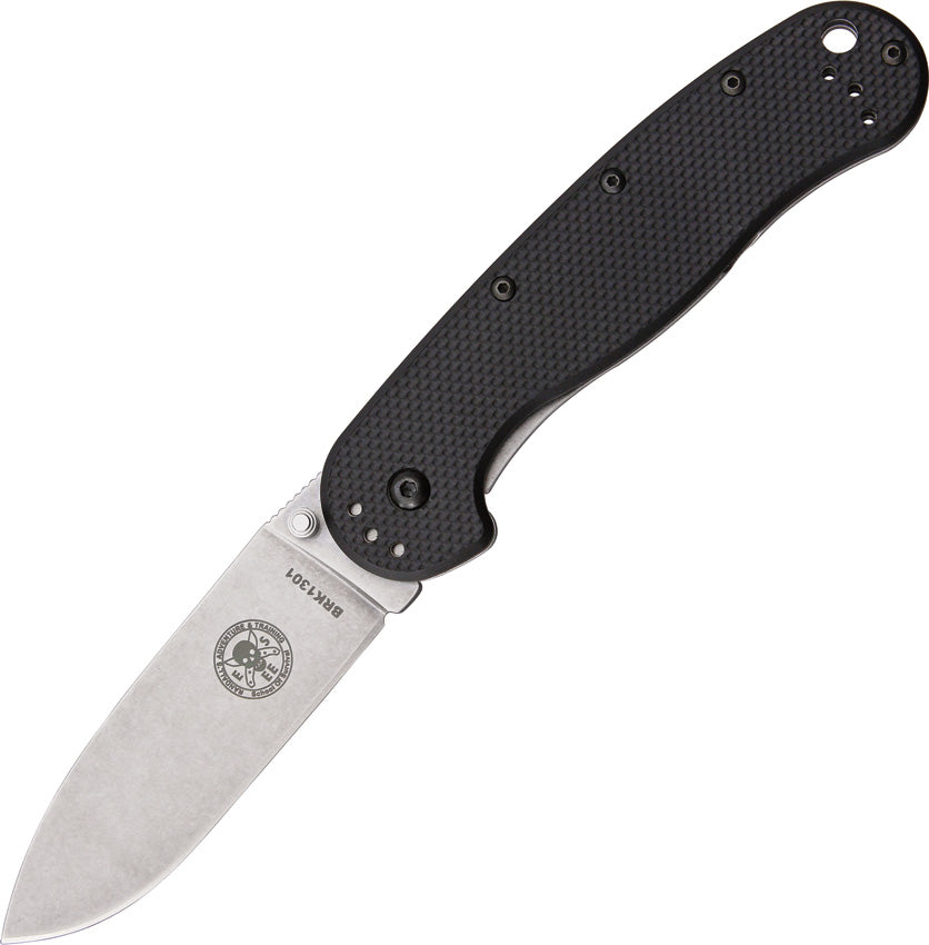 Avispa Black Handle Satin - BRK1301