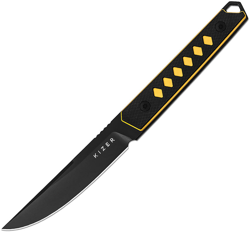 Kwaiken Fixed Blade Black/Yel - KI1066A3