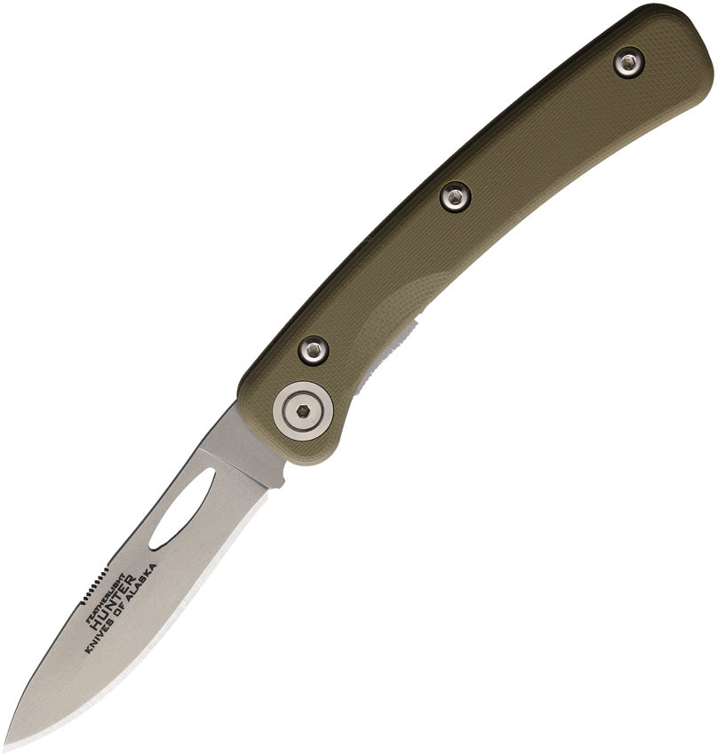 Hunter Linerlock G10 OD - KOA00452FG