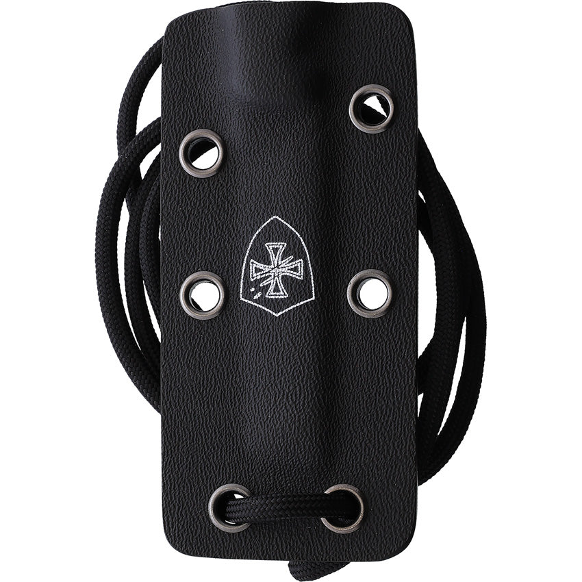 Neck Knife Drop Point Black - TMPNTKB322