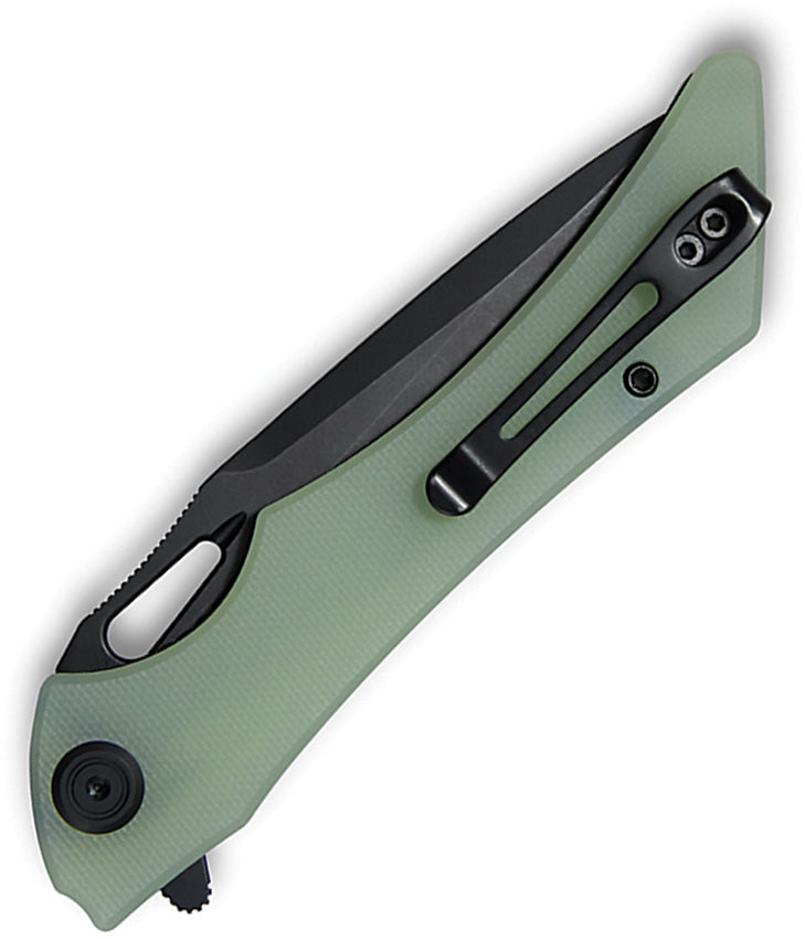 Raven Linerlock Black Jade - KUB245G