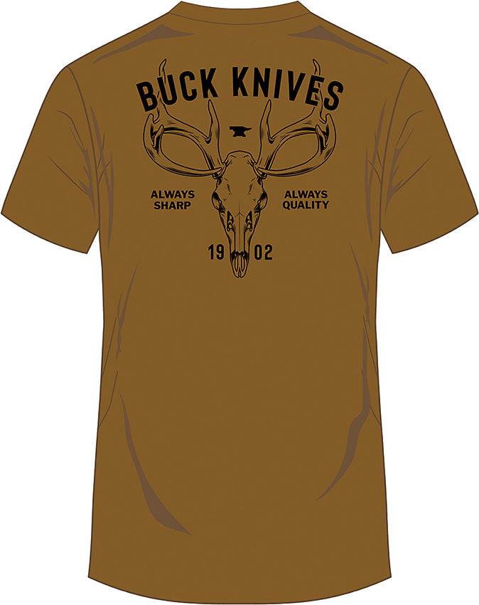 Skull T-Shirt Coyote LG - BU14299