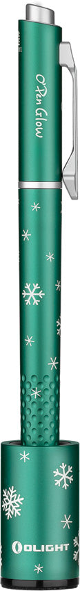 O-Pen Glow Snowflake Green - OLTOPENGLOWSG