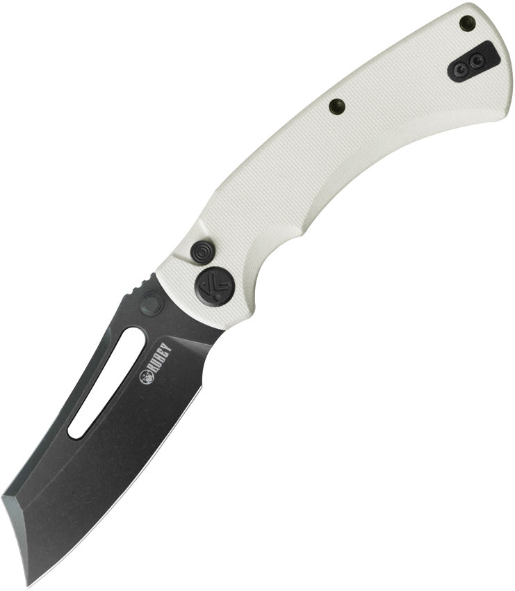 Dheo EDC Button Lock White - KUB378E