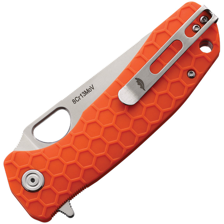 Large Leaf Linerlock Orange - HB1293
