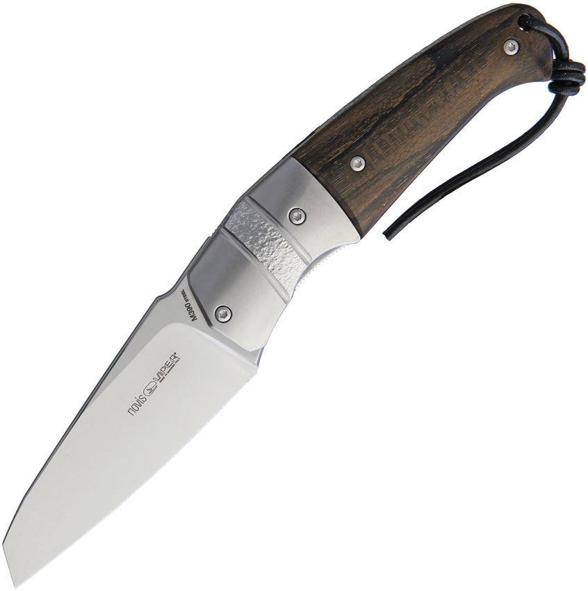 Novis Linerlock Ziricote Wood - V5974ZI