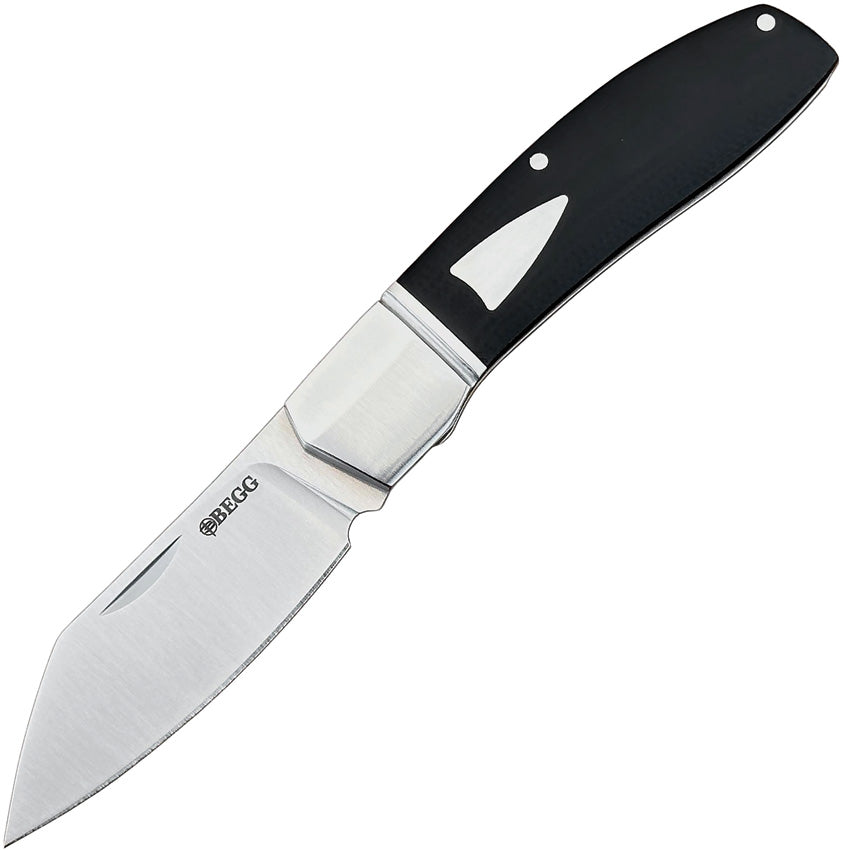 Slip Joint Sheepfoot Black G10 - BG035