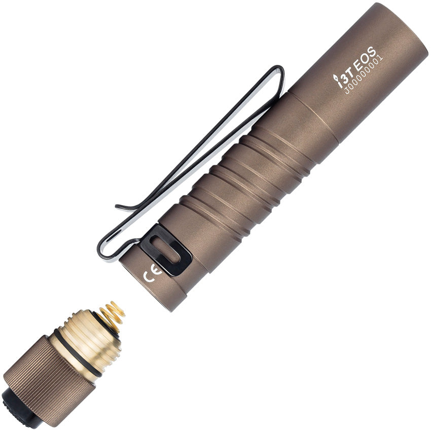 i3T EOS Mini Flashlight Tan - OLTI3TDT1