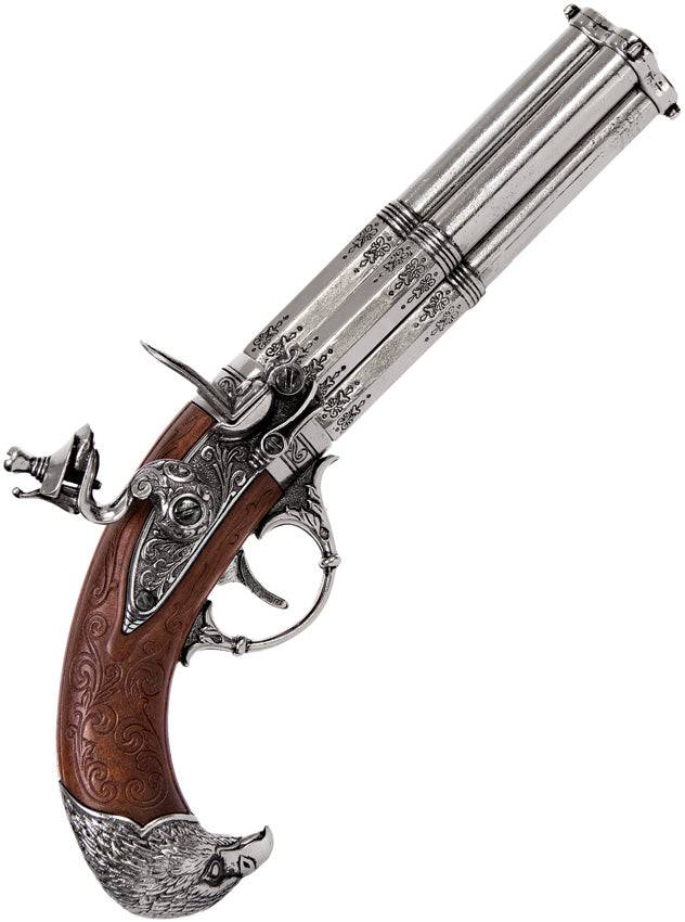 French 4 Barrel Flintlock - DX1307
