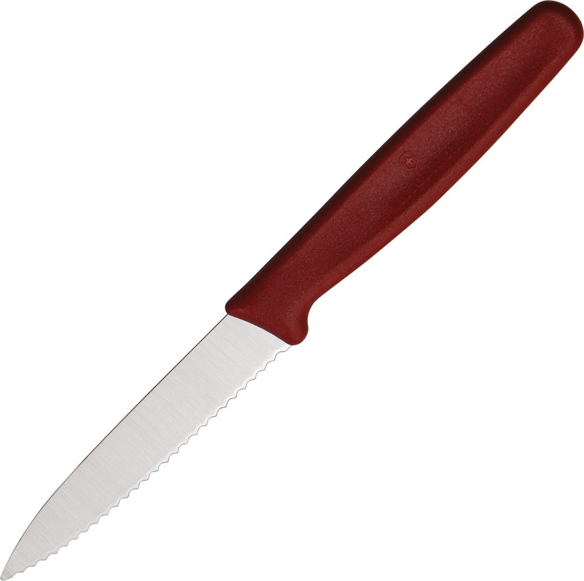 Paring Knife Red Serrated - VN67631