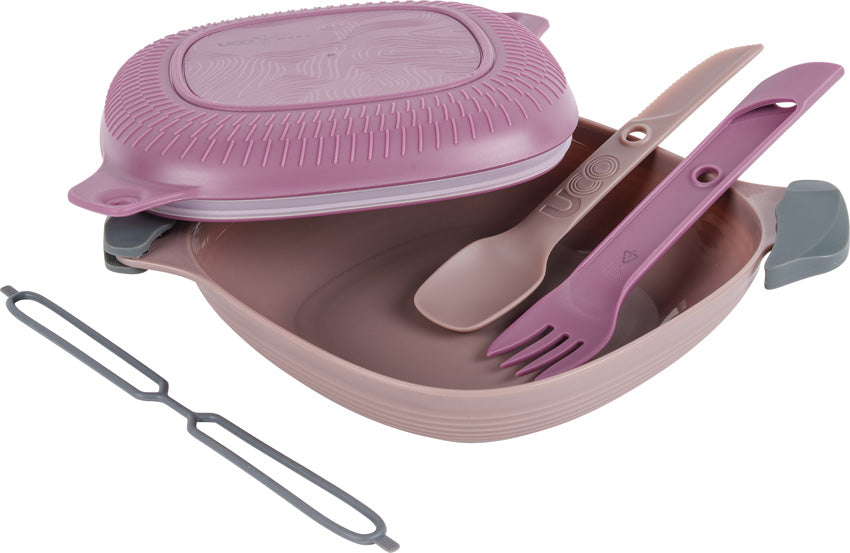 Eco 5 Piece Mess Kit Plum - UCO00437