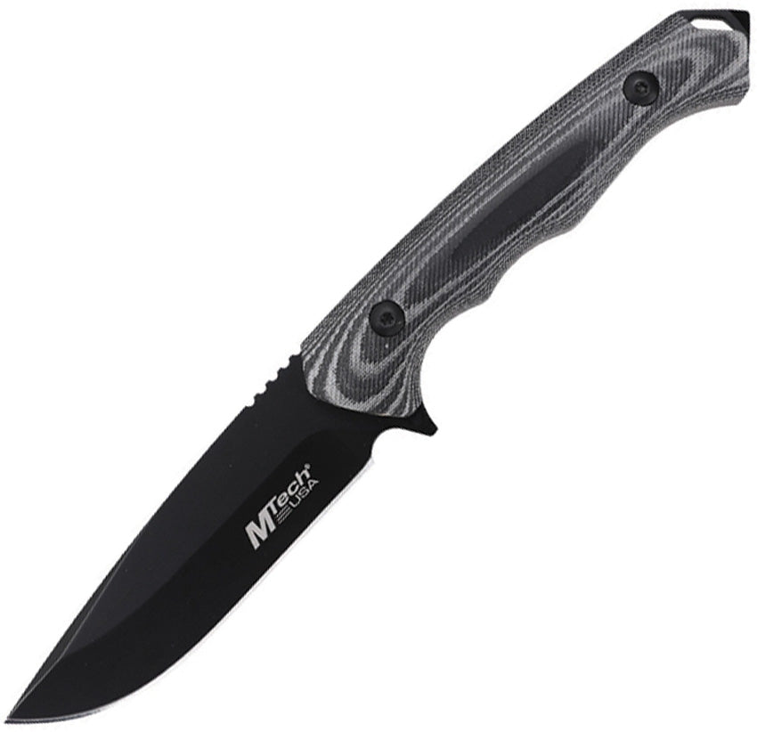 Fixed Blade Black Micarta - MTFIX006BK