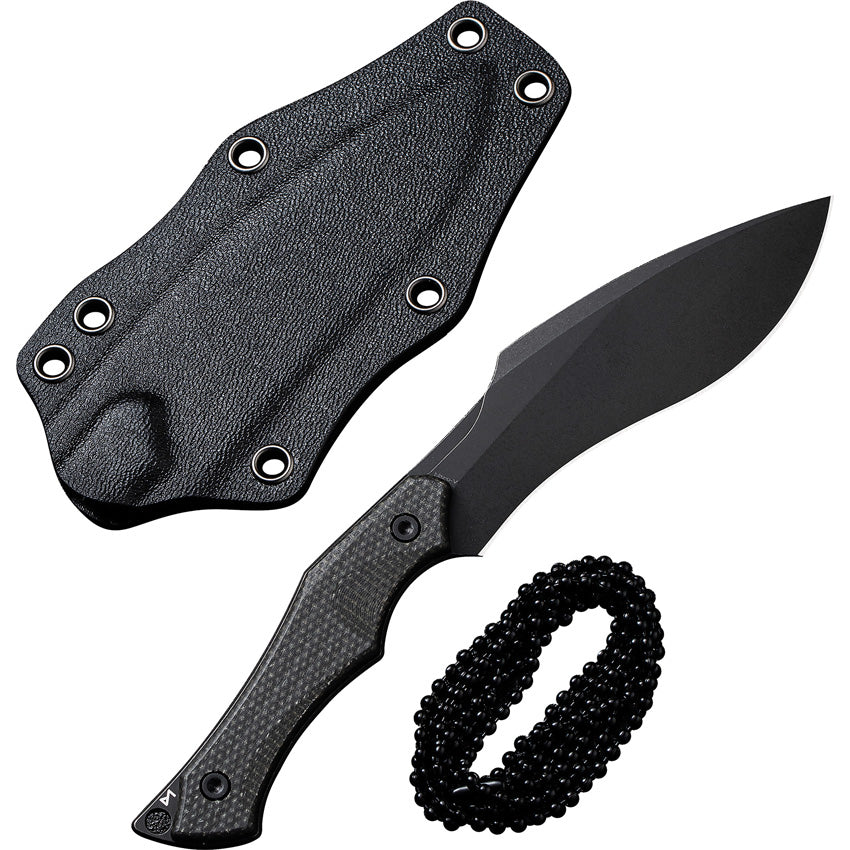 Vaquita II Neck Knife Black - CIVC047C3