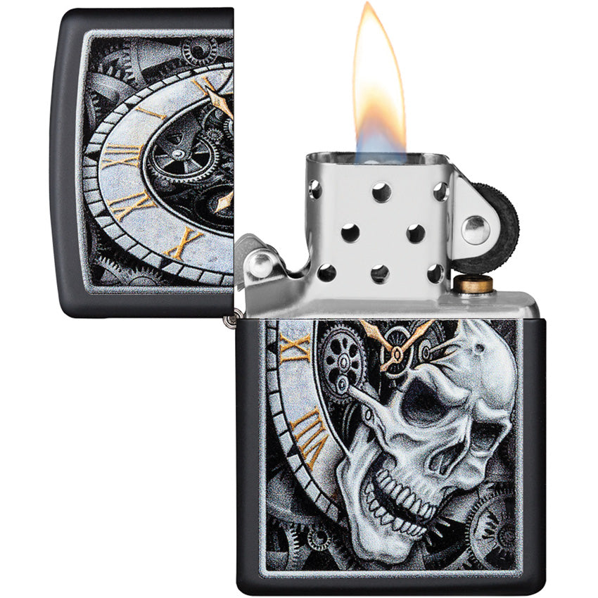 Skull Clock Design Lighter - ZO08846