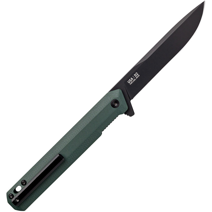 F2 Bravo Linerlock OD/Black - TKTF2GODBK1