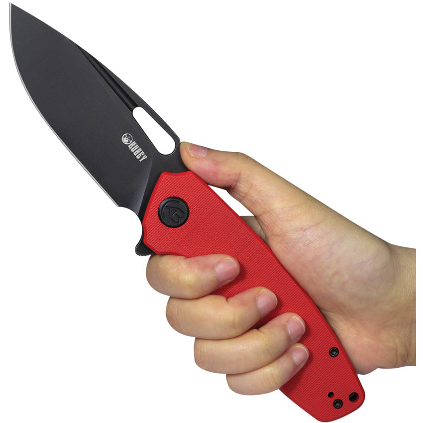 Tityus Linerlock Black Red - KUB322J