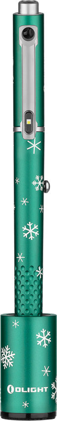 O-Pen Glow Snowflake Green - OLTOPENGLOWSG