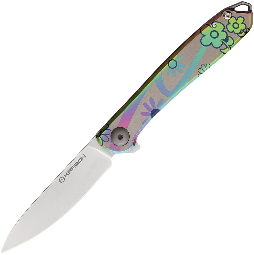 Tidbit Framelock Floral - KARB108