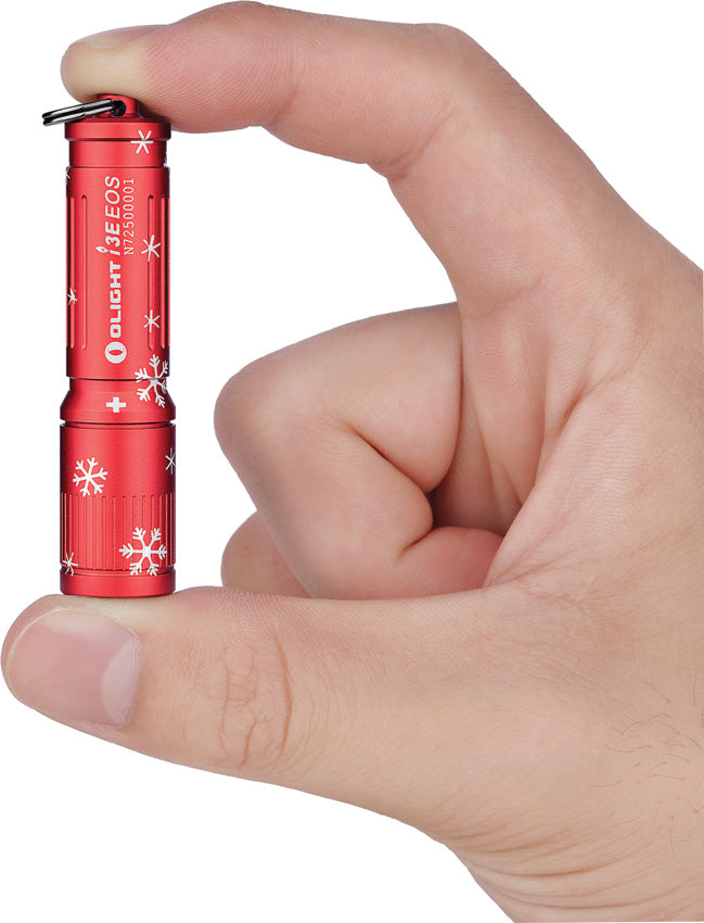 I3E Flashlight Snowflake Red - OLTI3ESFRD