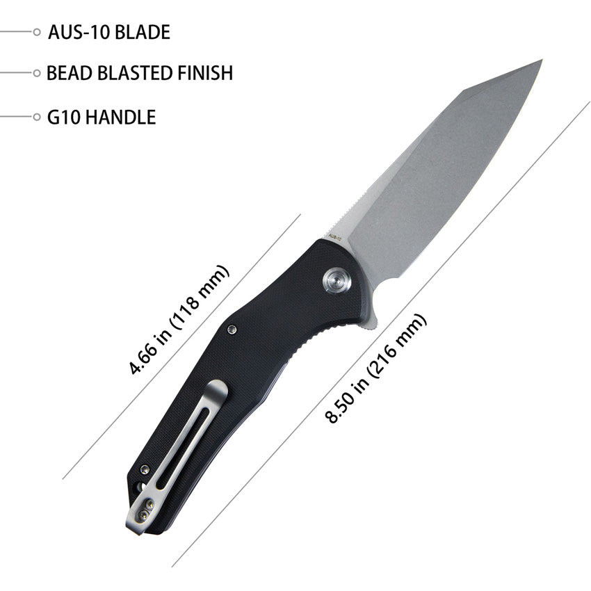 Flash Linerlock Black - KUB158E