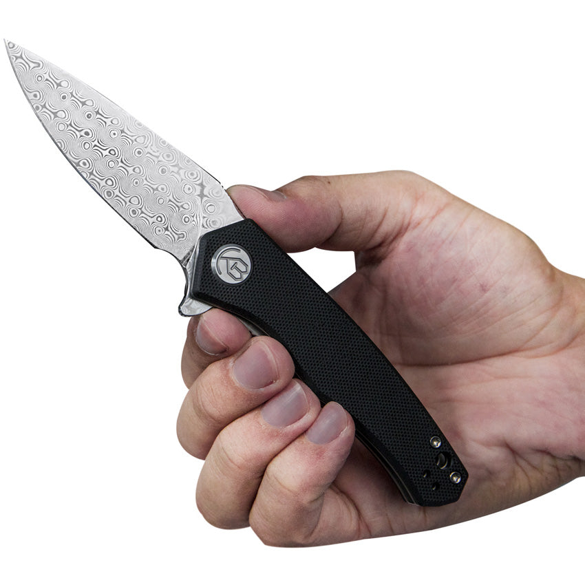 Cadmus Linerlock Damascus - KUB055E