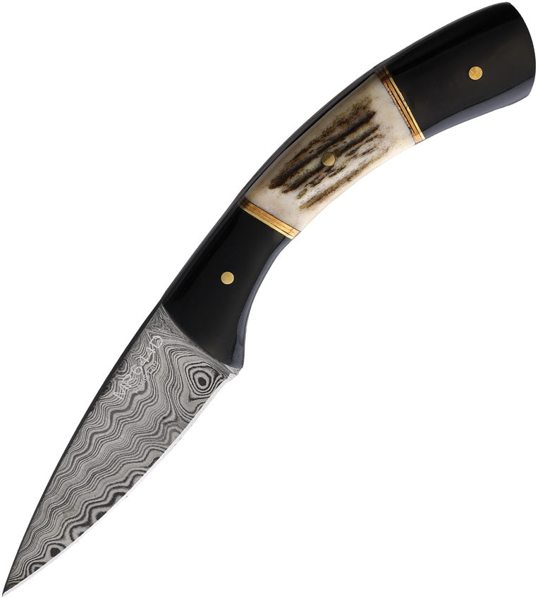 Fixed Blade Stag Damascus - MR644D