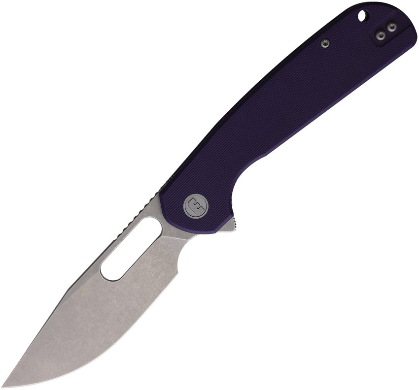 Trinity Linerlock Purple G10 - EUT004