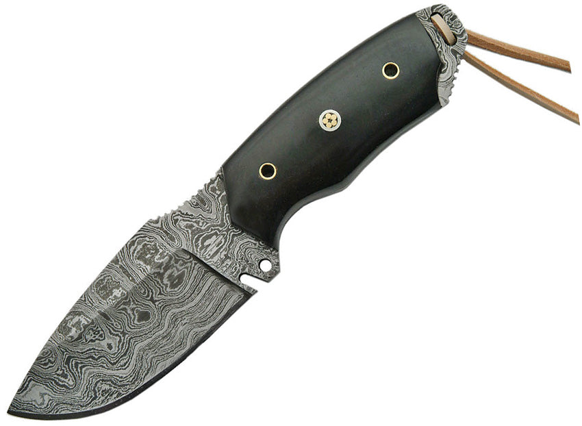 Buffalo Horn Fixed Blade - DM1128HN