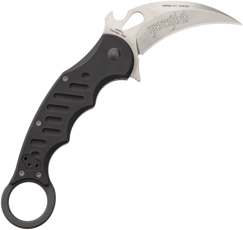 Karambit Black Stonewashed - FOX478BSW