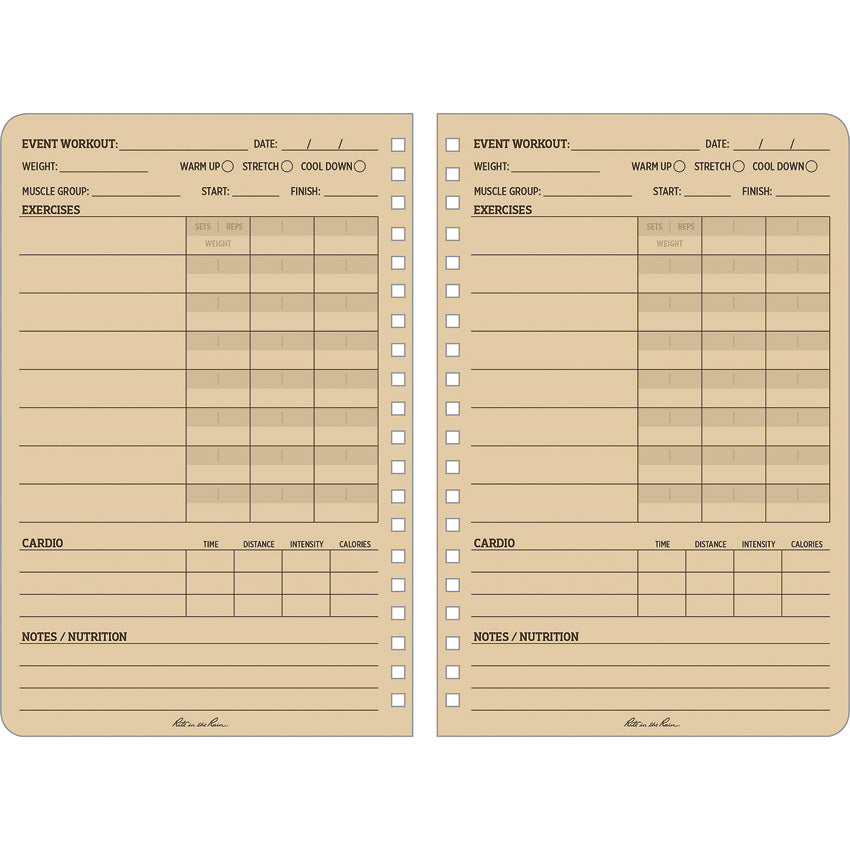 ACFT Physical Fitness Journal - RITR973TACFT