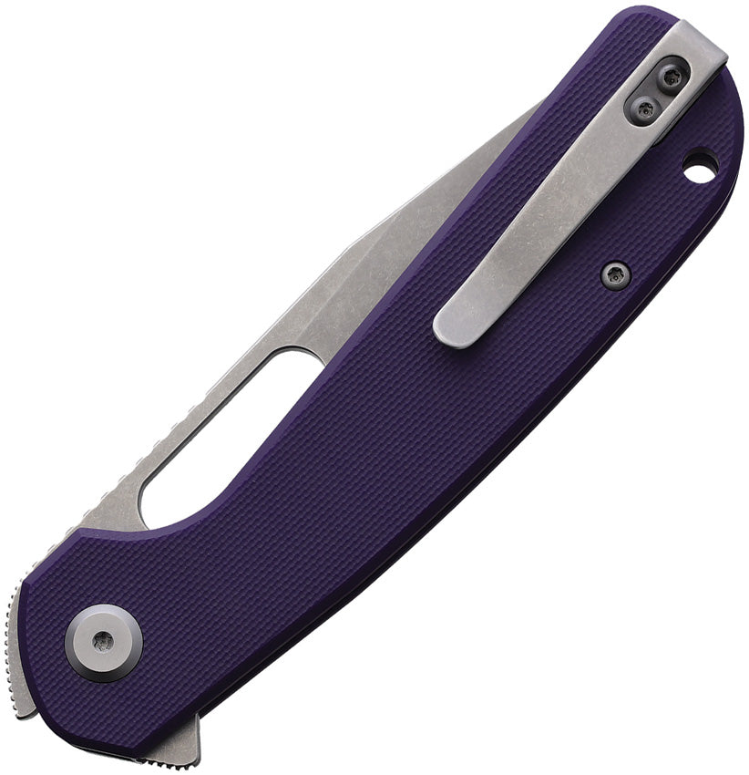 Trinity Linerlock Purple G10 - EUT004