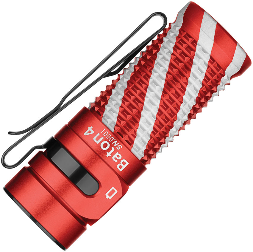 Baton 4 Flashlight Candy Cane - OLTBATON4CDCN