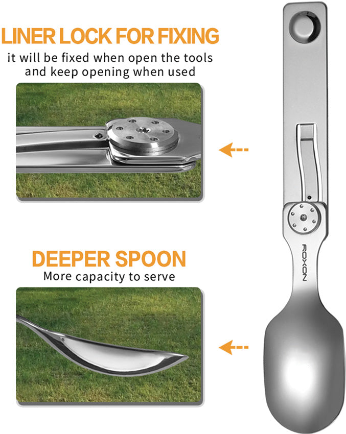 2 in 1 Camping Utensil Set - RXC2