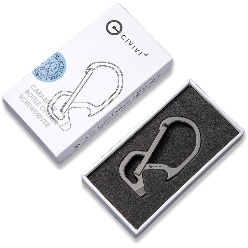 Click Carabiner Gray - CIVCA01A