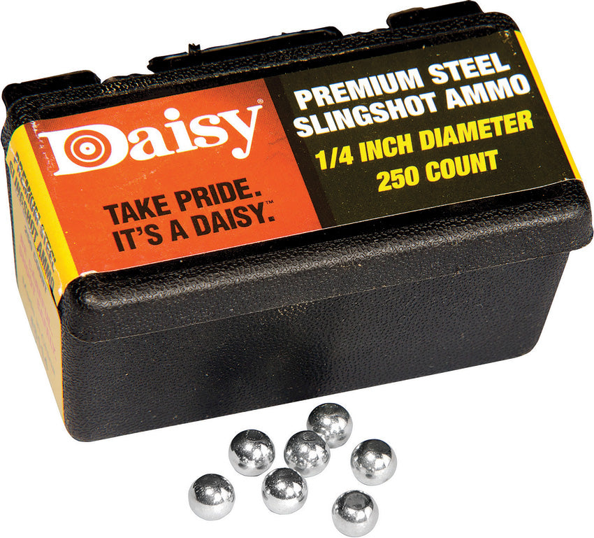 Steel Slingshot Ammo .25in - DAI8114