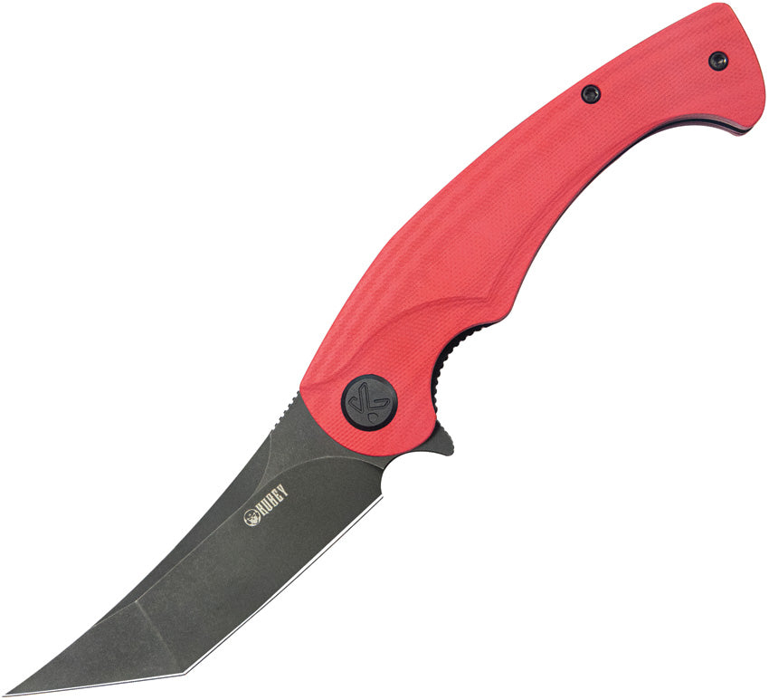 Scimitar Linerlock Tanto Red - KUB175F