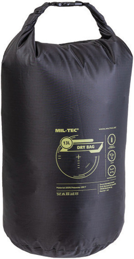 Black 13l Dry Bag - M4641