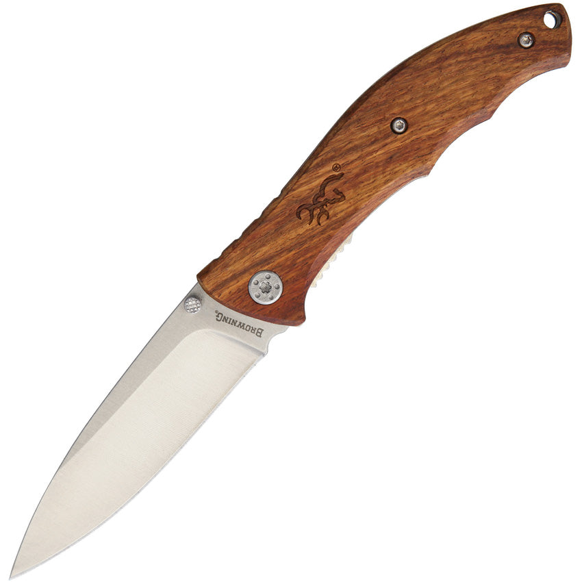 Wood Linerlock with Tin - BR0309