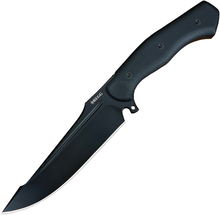 Alligator Fixed Blade Black - BG047