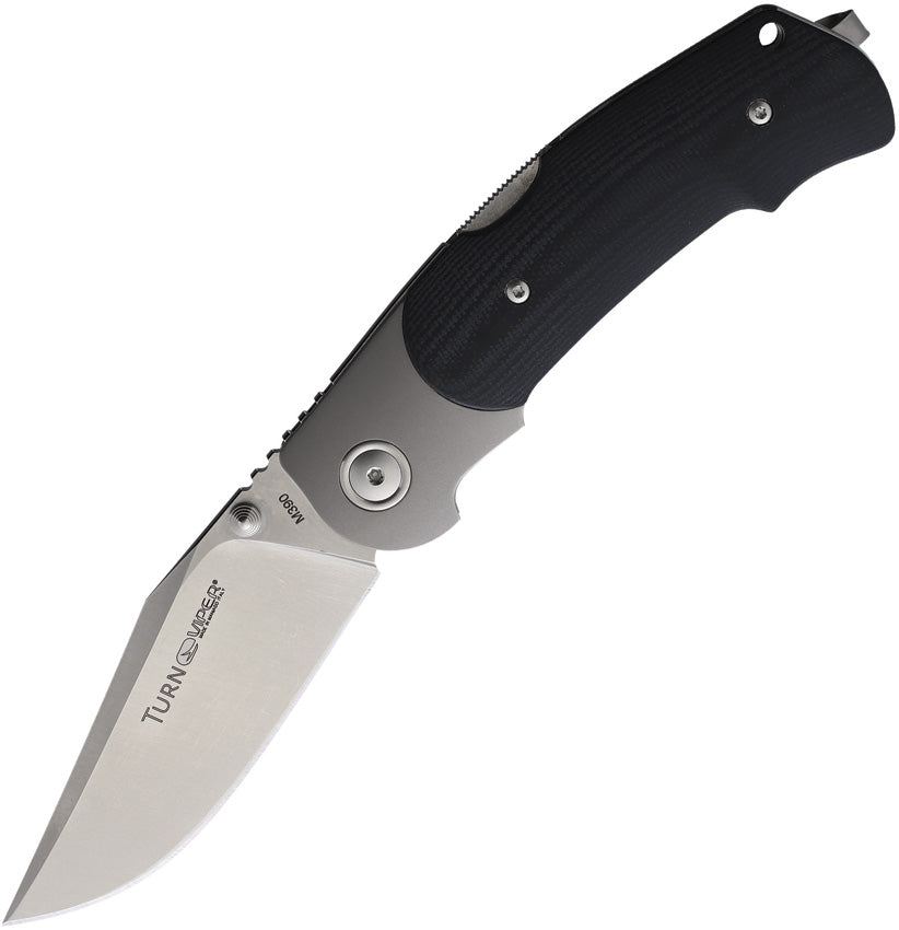 TURN Lockback Black G10 - V5986GB