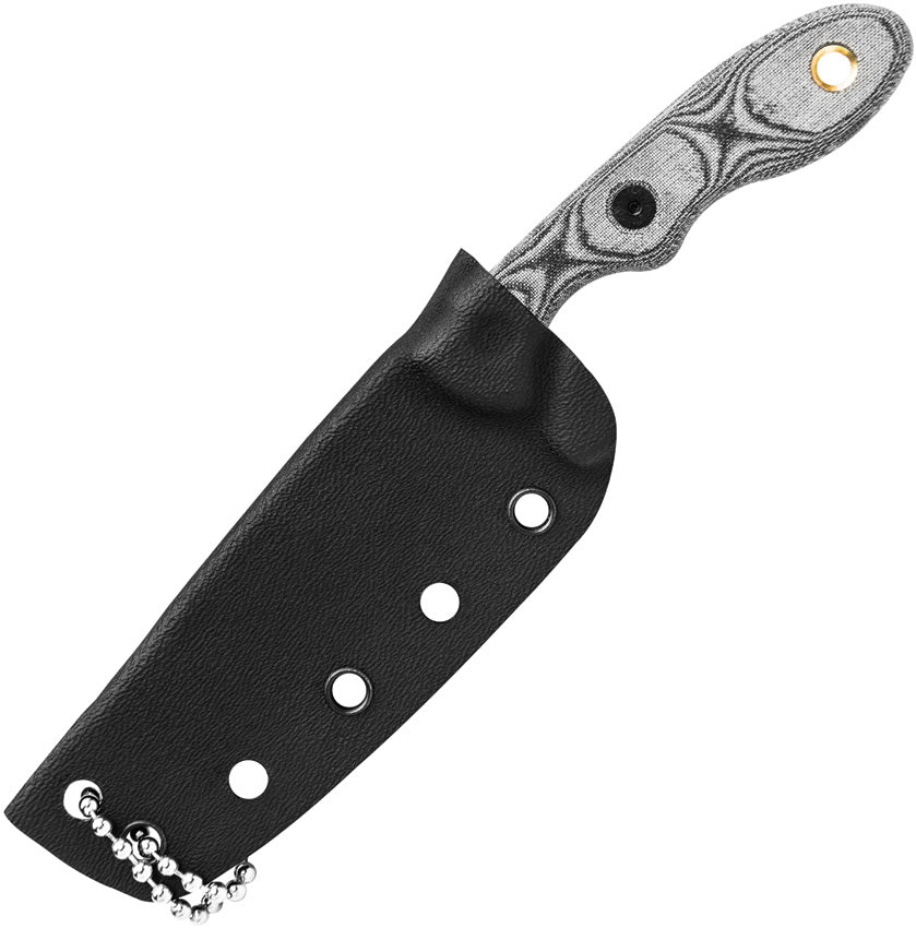 Mini Scandi Knife Black Linen - TPMSKBLM