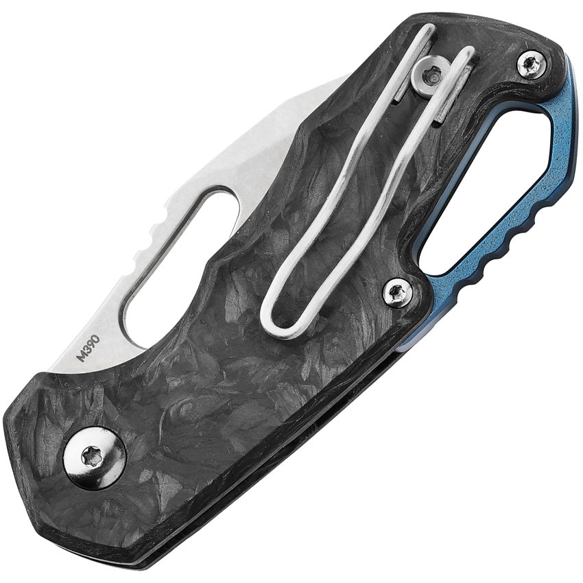 Isonzo Linerlock Clip Point CF - MKMFX03M3CM