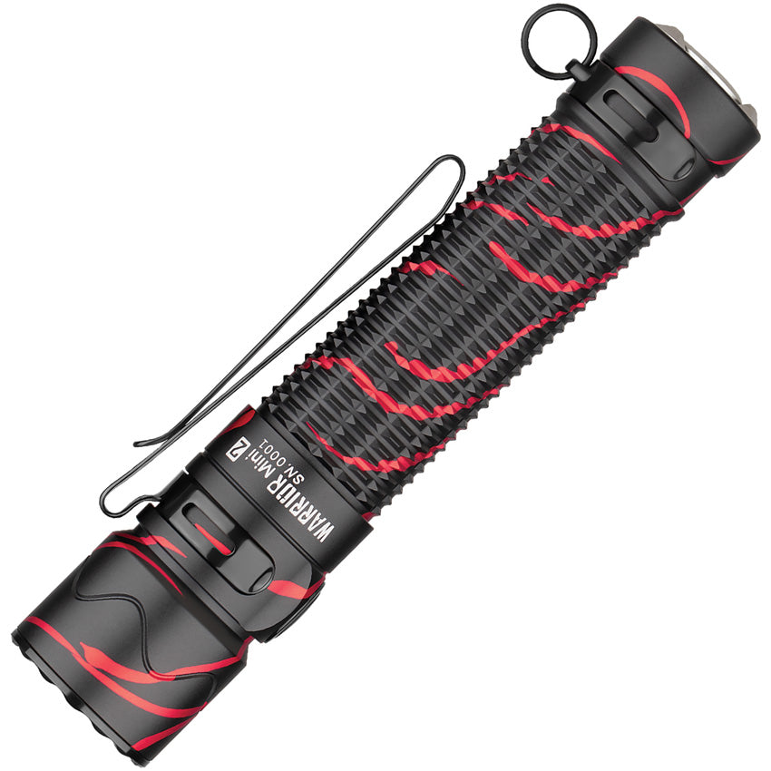 Warrior Mini 2 Flashlight Lava - OLTWRMINI2BKLV