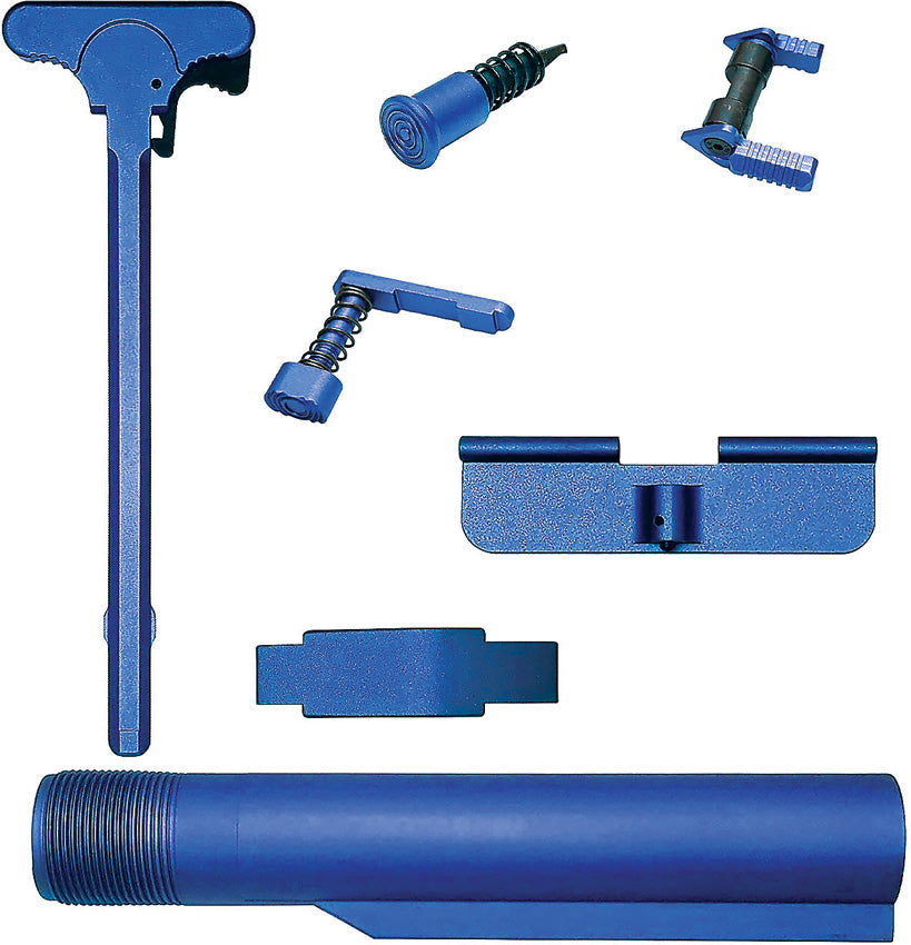 AR15 Parts Kit Blue - XTSADZPKBL