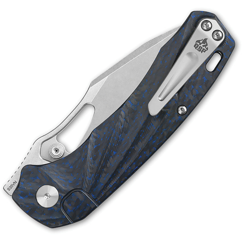 Hornbill Linerlock Blue CF - QS146B1