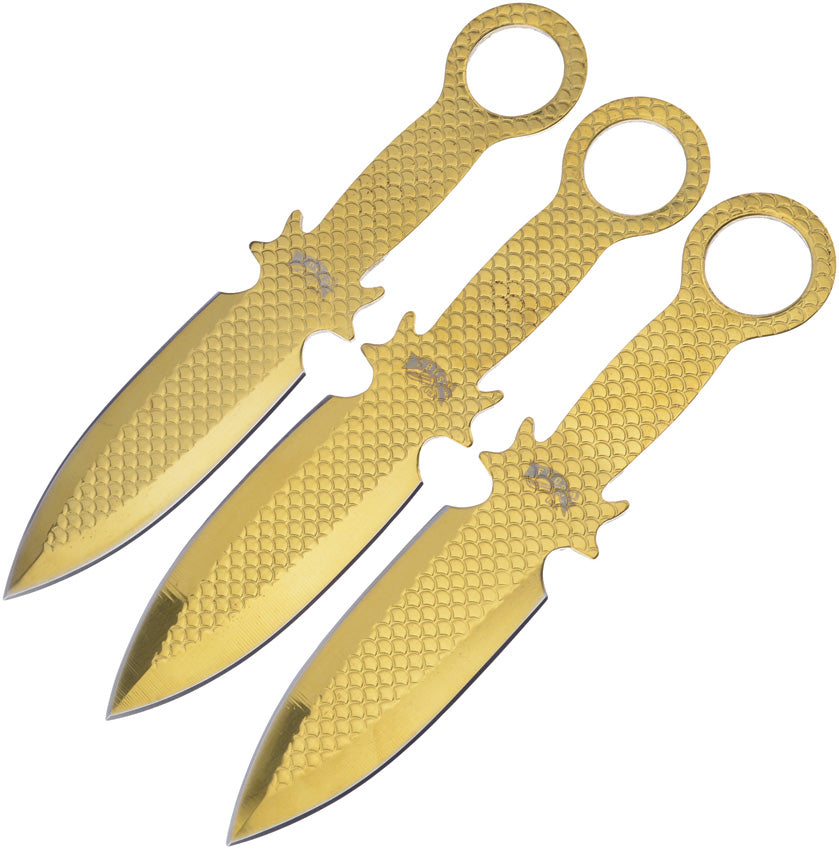 Three Piece Thrower Set Gold - FFC106GD