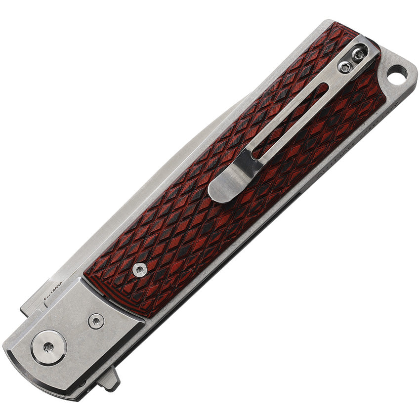 Classic Linerlock Red S35VN - ATZ1802GBNS